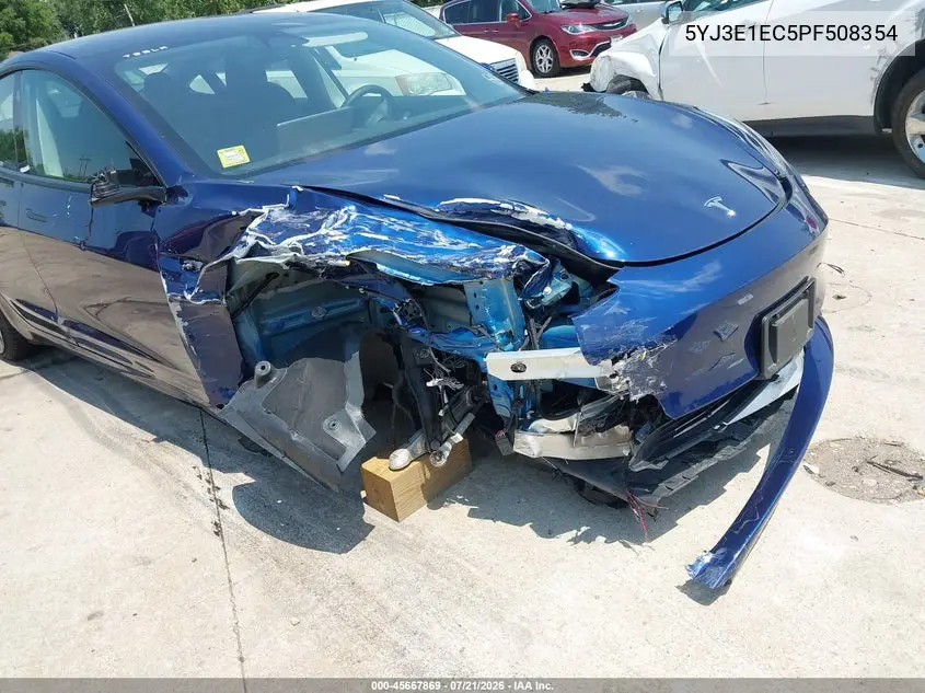 2023 Tesla Model 3 Performance Dual Motor All-Wheel Drive VIN: 5YJ3E1EC5PF508354 Lot: 45667869