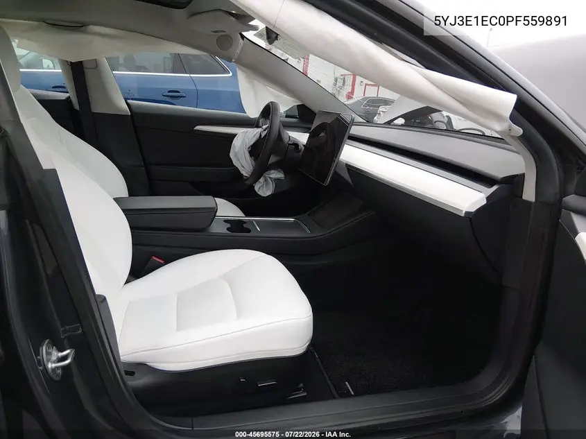2023 Tesla Model 3 Performance Dual Motor All-Wheel Drive VIN: 5YJ3E1EC0PF559891 Lot: 45695575
