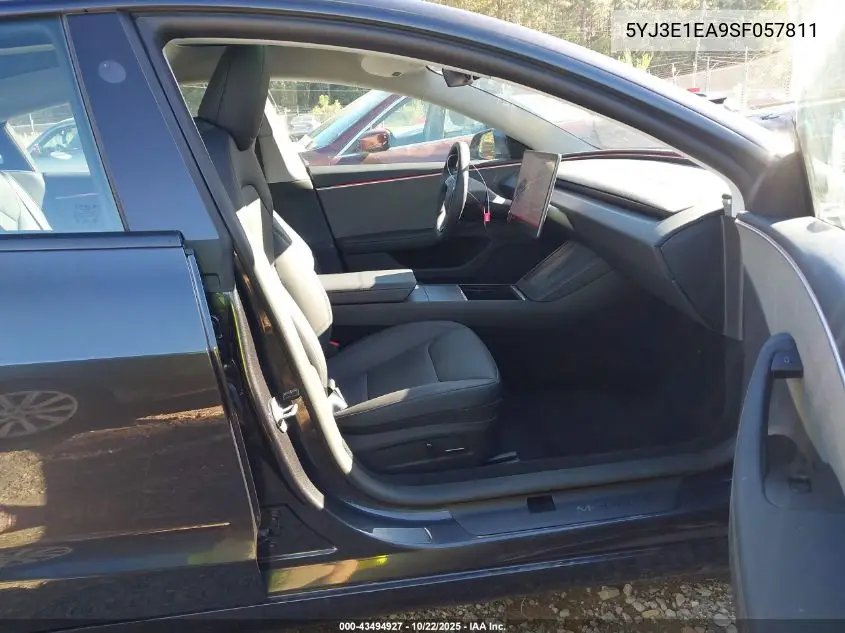 5YJ3E1EA9SF057811 2025 Tesla Model 3 Long Range Rear-Wheel Drive