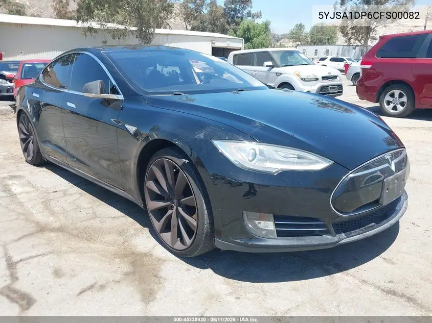 2012 Tesla Model S Performance/Signature Performance VIN: 5YJSA1DP6CFS00082 Lot: 45338930