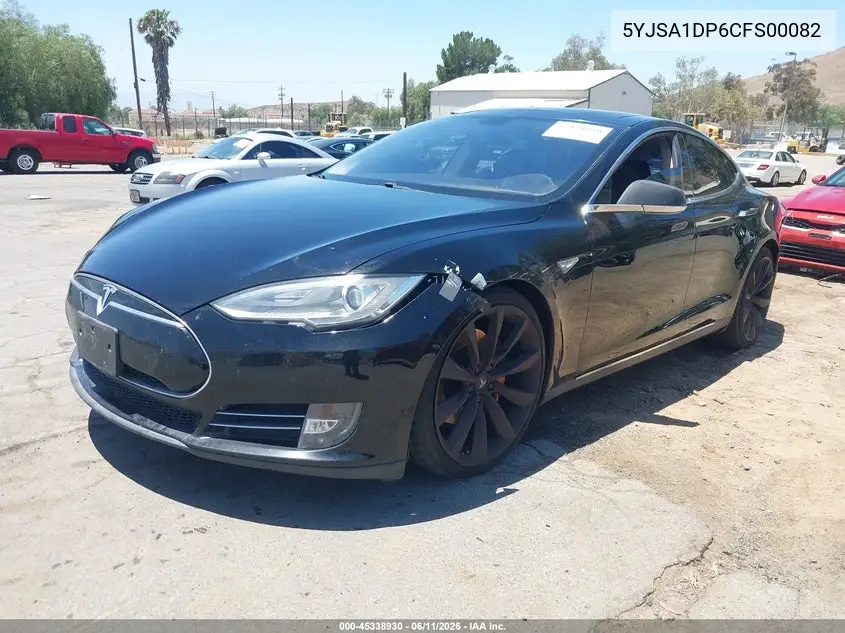 2012 Tesla Model S Performance/Signature Performance VIN: 5YJSA1DP6CFS00082 Lot: 45338930
