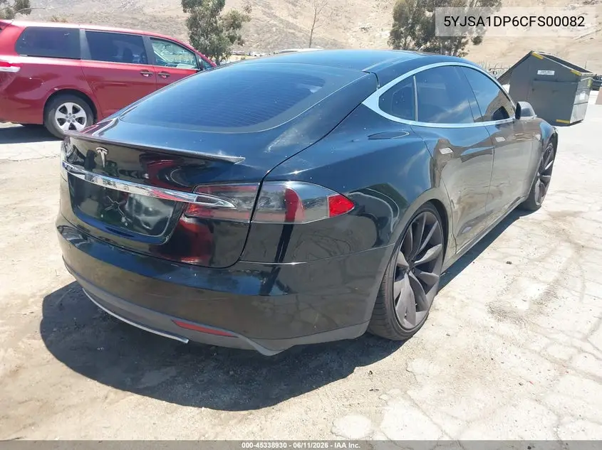 2012 Tesla Model S Performance/Signature Performance VIN: 5YJSA1DP6CFS00082 Lot: 45338930