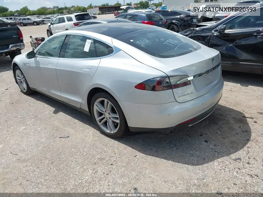 2013 Tesla Model S VIN: 5YJSA1CNXDFP20593 Lot: 45318892