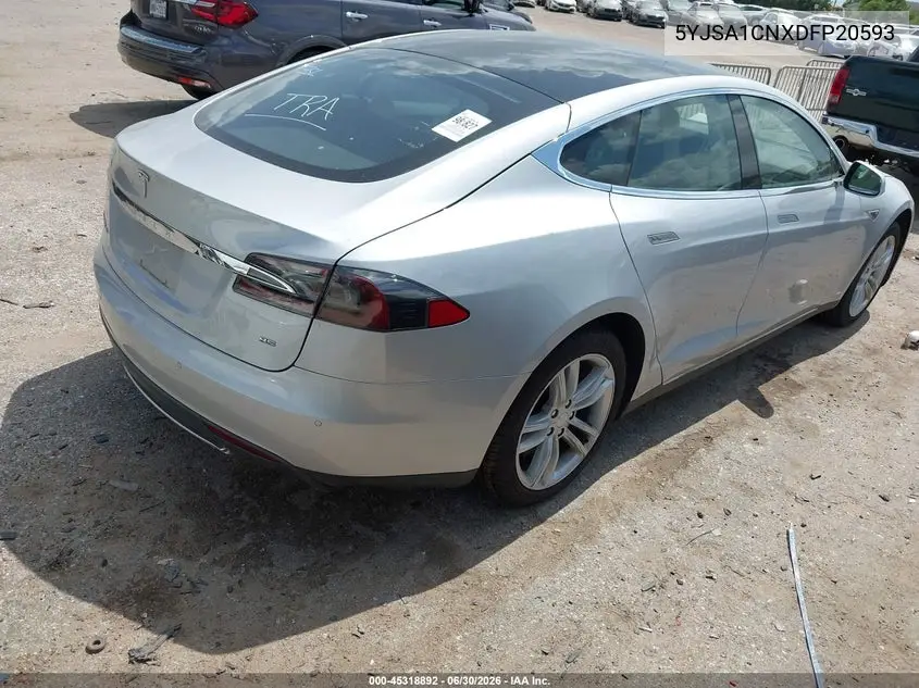 2013 Tesla Model S VIN: 5YJSA1CNXDFP20593 Lot: 45318892