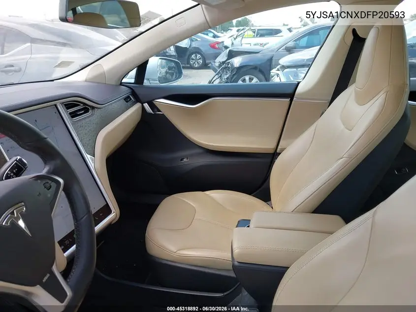 2013 Tesla Model S VIN: 5YJSA1CNXDFP20593 Lot: 45318892