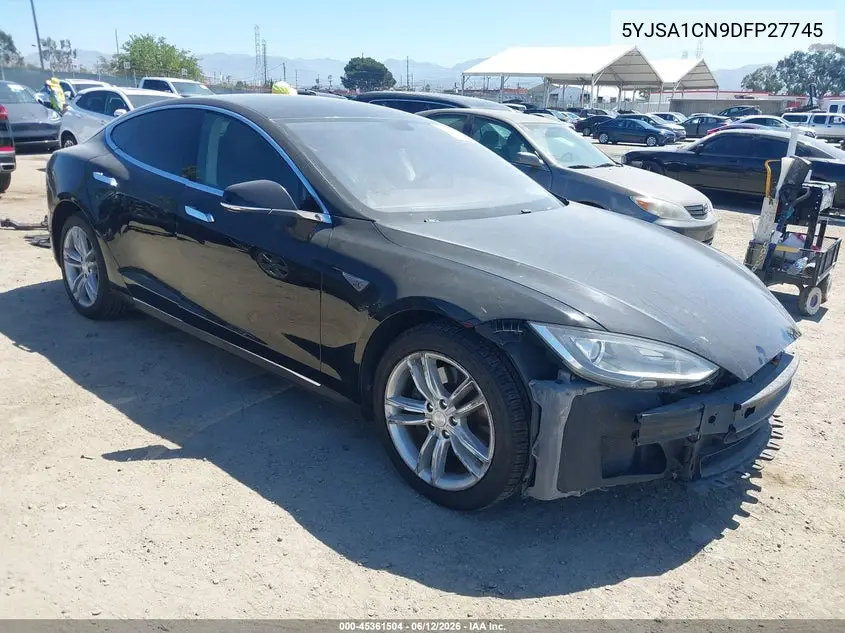 2013 Tesla Model S VIN: 5YJSA1CN9DFP27745 Lot: 45361504