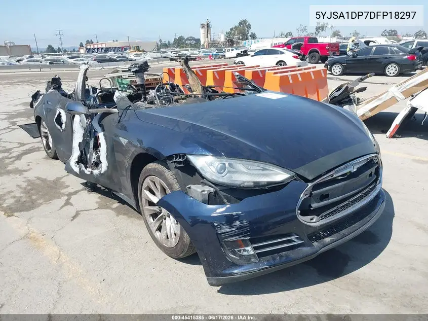 2013 Tesla Model S Performance VIN: 5YJSA1DP7DFP18297 Lot: 45415385