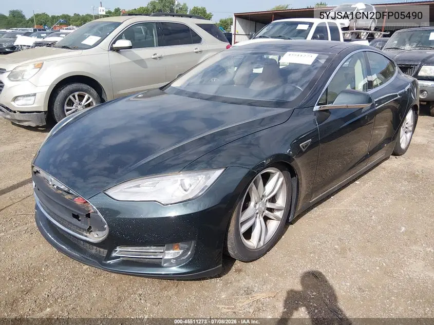 2013 Tesla Model S VIN: 5YJSA1CN2DFP05490 Lot: 45511273