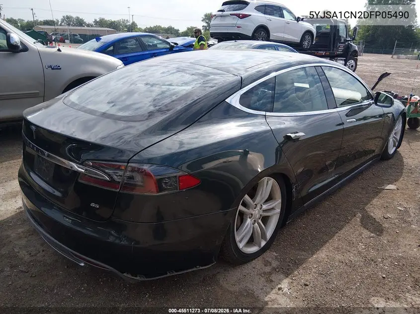 2013 Tesla Model S VIN: 5YJSA1CN2DFP05490 Lot: 45511273