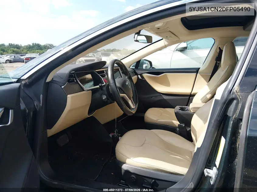 2013 Tesla Model S VIN: 5YJSA1CN2DFP05490 Lot: 45511273