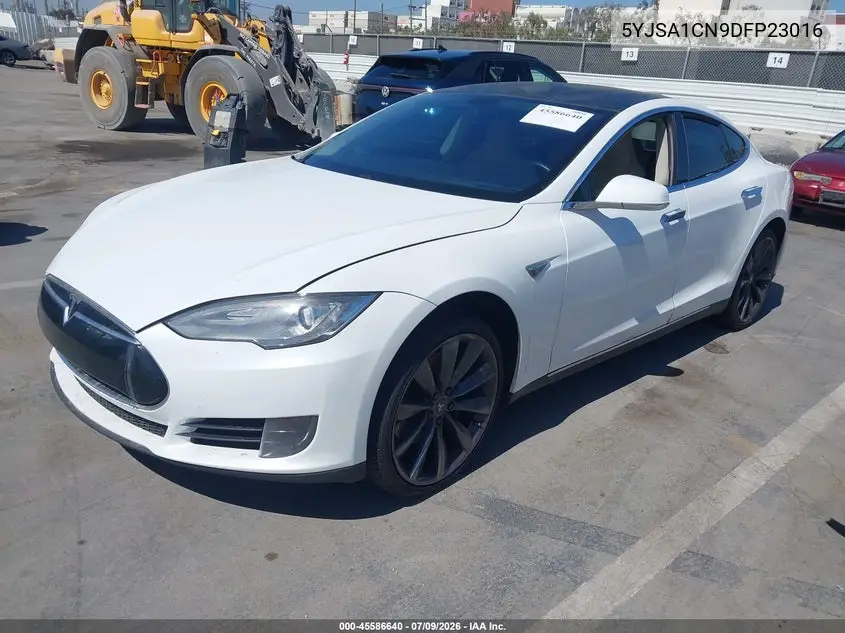 2013 Tesla Model S VIN: 5YJSA1CN9DFP23016 Lot: 45586640