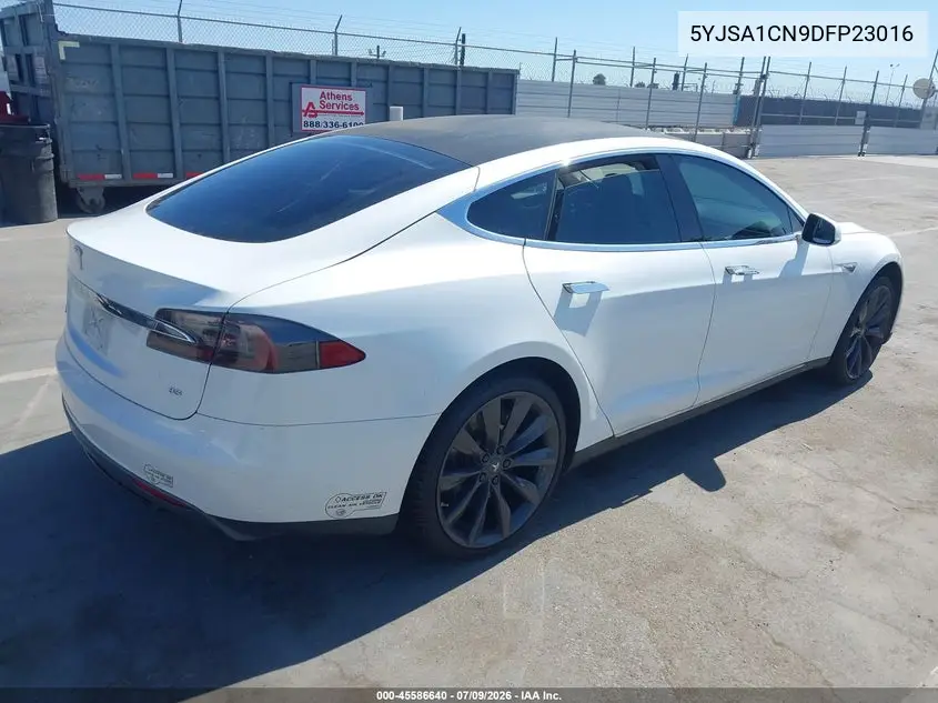 2013 Tesla Model S VIN: 5YJSA1CN9DFP23016 Lot: 45586640