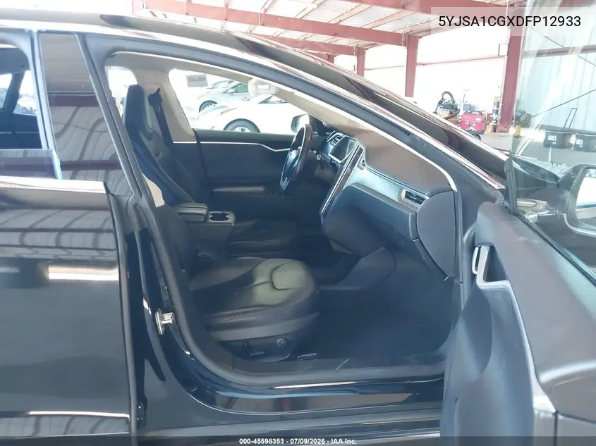 2013 Tesla Model S VIN: 5YJSA1CGXDFP12933 Lot: 45598353