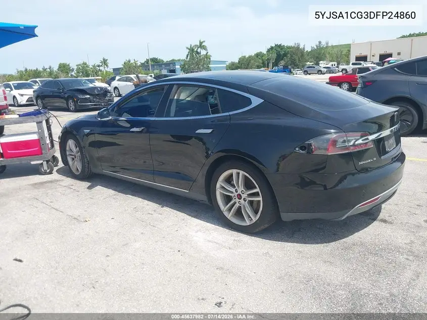 2013 Tesla Model S VIN: 5YJSA1CG3DFP24860 Lot: 45637982