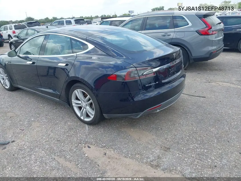 5YJSA1S12EFP48713 2014 Tesla Model S