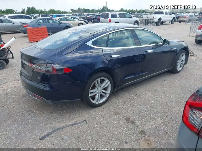5YJSA1S12EFP48713 2014 Tesla Model S