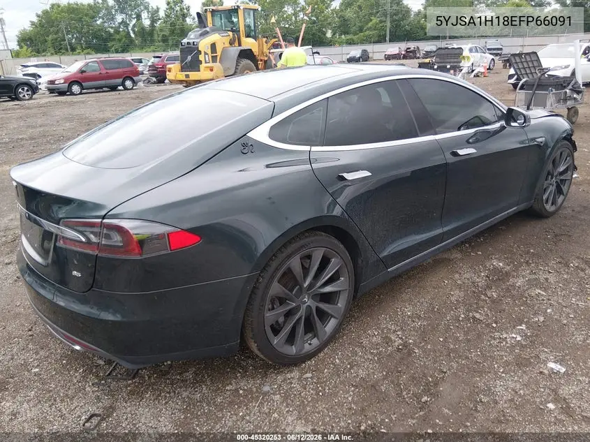 2014 Tesla Model S P85 VIN: 5YJSA1H18EFP66091 Lot: 45320253