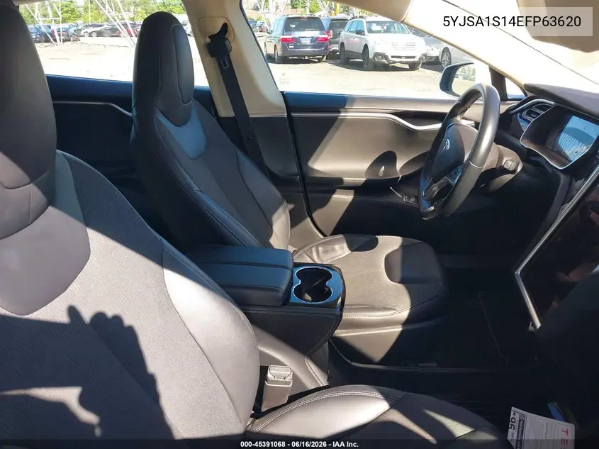 2014 Tesla Model S VIN: 5YJSA1S14EFP63620 Lot: 45391068