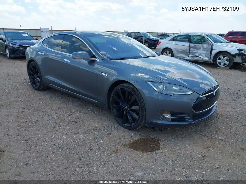 2014 Tesla Model S P85 VIN: 5YJSA1H17EFP32109 Lot: 45568342