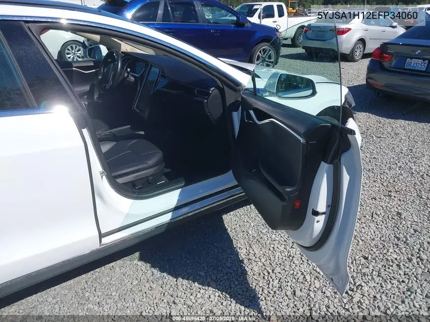 2014 Tesla Model S P85 VIN: 5YJSA1H12EFP34060 Lot: 45595420
