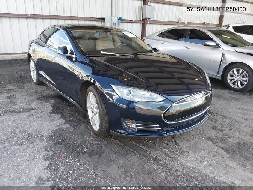 2014 Tesla Model S P85 VIN: 5YJSA1H13EFP50400 Lot: 45609726