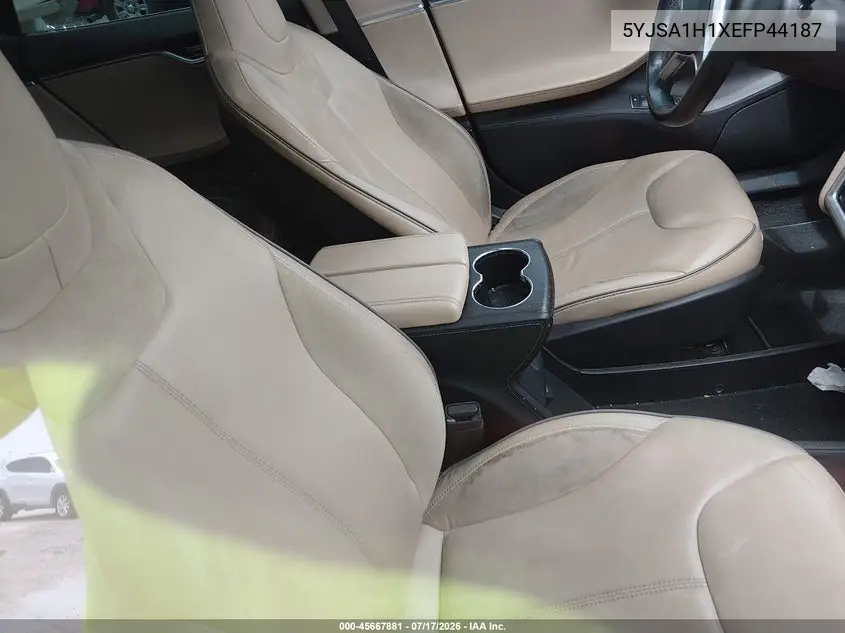 2014 Tesla Model S P85 VIN: 5YJSA1H1XEFP44187 Lot: 45667881