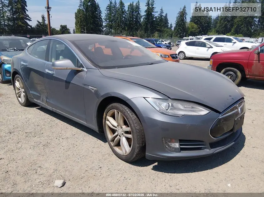 2014 Tesla Model S P85 VIN: 5YJSA1H15EFP32710 Lot: 45685132