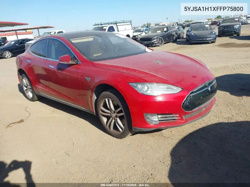 5YJSA1H1XFFP75800 2015 Tesla Model S