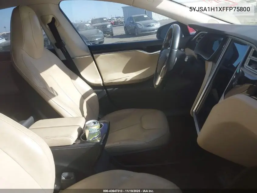 5YJSA1H1XFFP75800 2015 Tesla Model S
