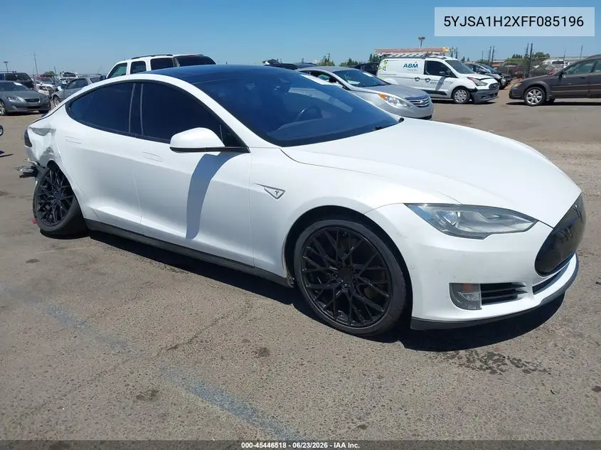 2015 Tesla Model S 70D/85D/P85D VIN: 5YJSA1H2XFF085196 Lot: 45446518