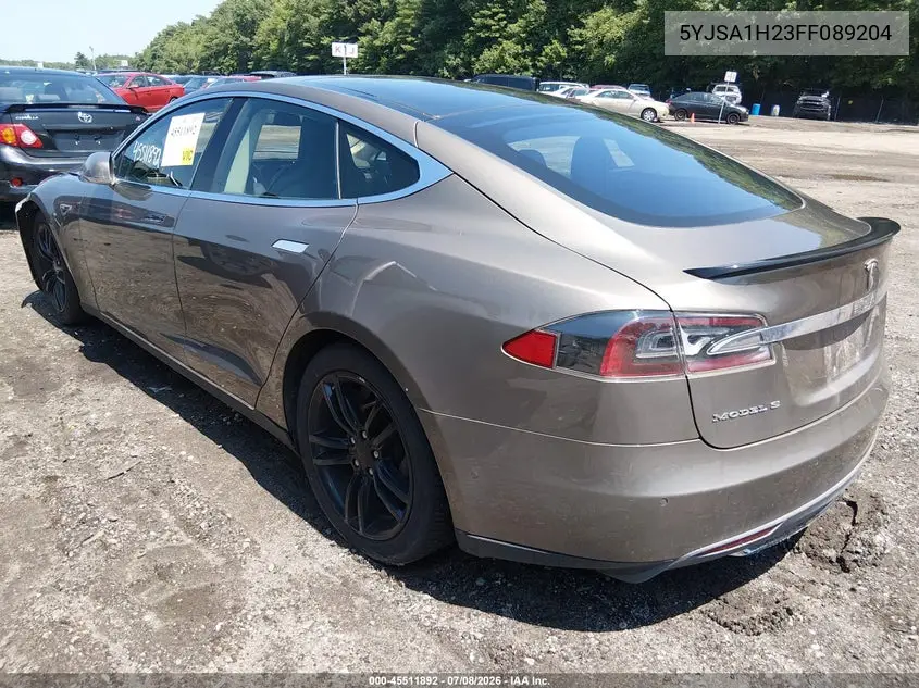 2015 Tesla Model S 70D/85D/P85D VIN: 5YJSA1H23FF089204 Lot: 45511892