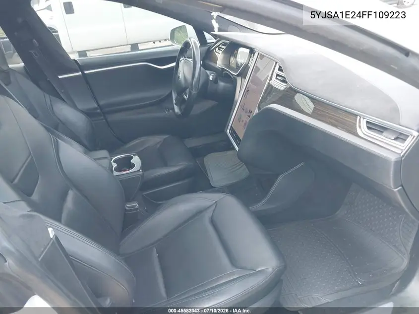 2015 Tesla Model S 70D/85D/P85D VIN: 5YJSA1E24FF109223 Lot: 45582343