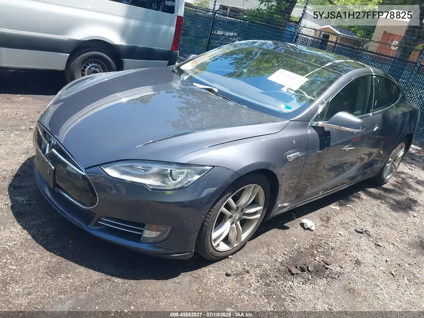 2015 Tesla Model S 70D/85D/P85D VIN: 5YJSA1H27FFP78825 Lot: 45582827