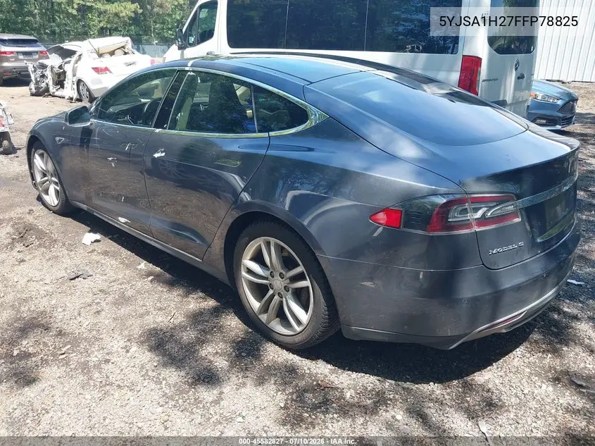 2015 Tesla Model S 70D/85D/P85D VIN: 5YJSA1H27FFP78825 Lot: 45582827