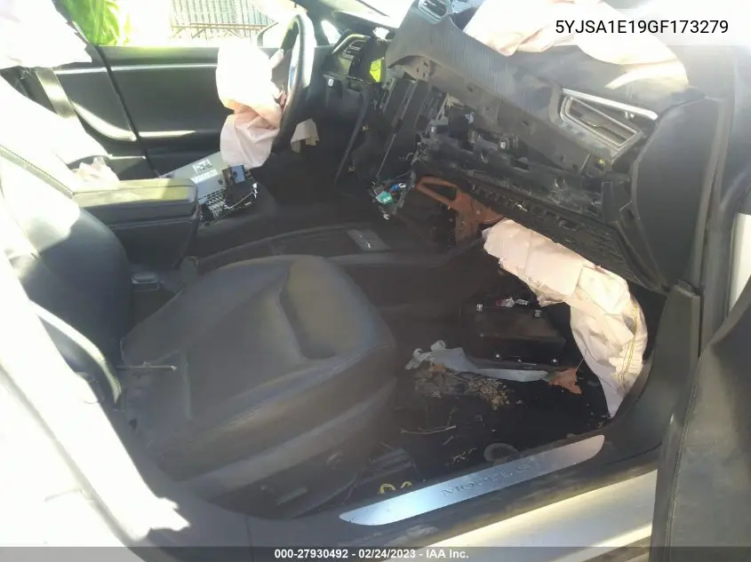 5YJSA1E19GF173279 2016 Tesla Model S 60/70/75/85
