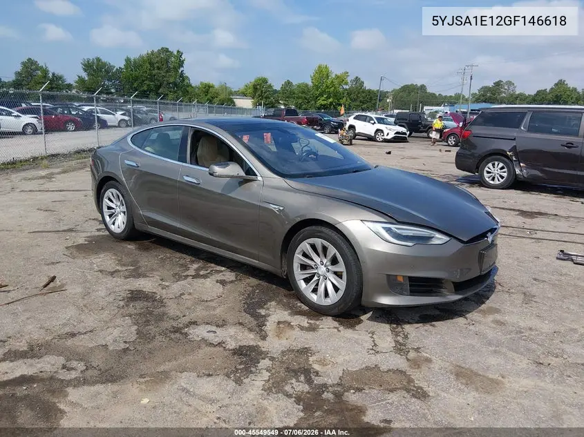 2016 Tesla Model S 60/70/75/85 VIN: 5YJSA1E12GF146618 Lot: 45549549
