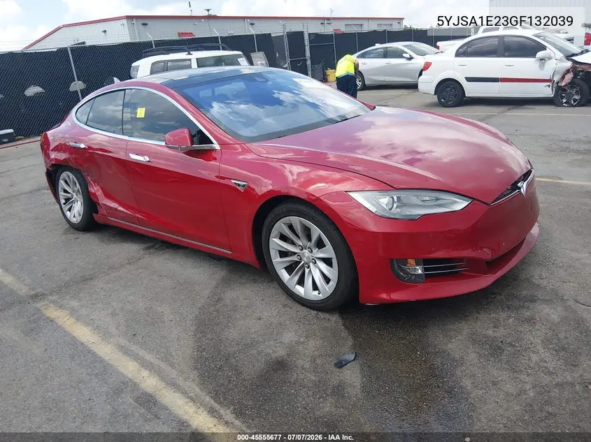 2016 Tesla Model S 60D/70D/75D/85D/90D VIN: 5YJSA1E23GF132039 Lot: 45555677