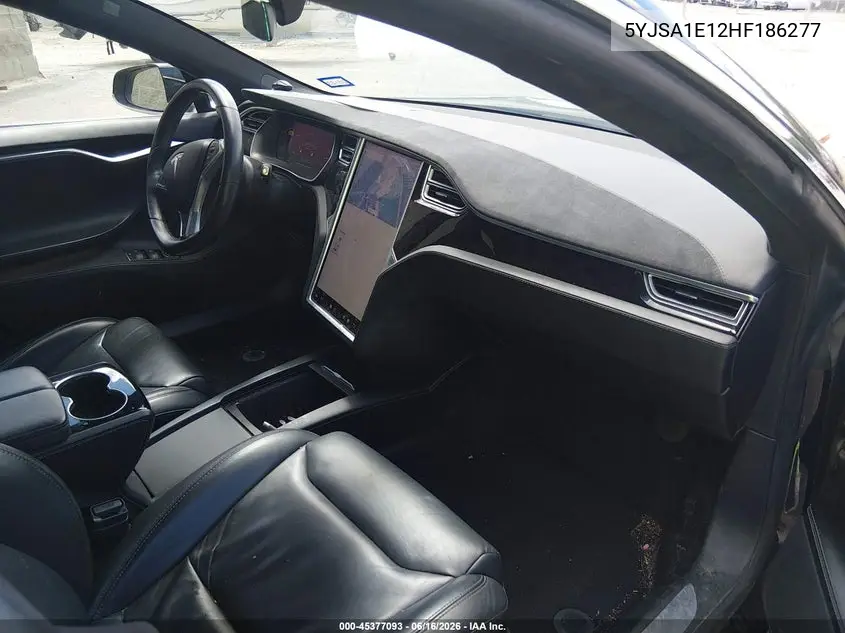 2017 Tesla Model S 60/75 VIN: 5YJSA1E12HF186277 Lot: 45377093