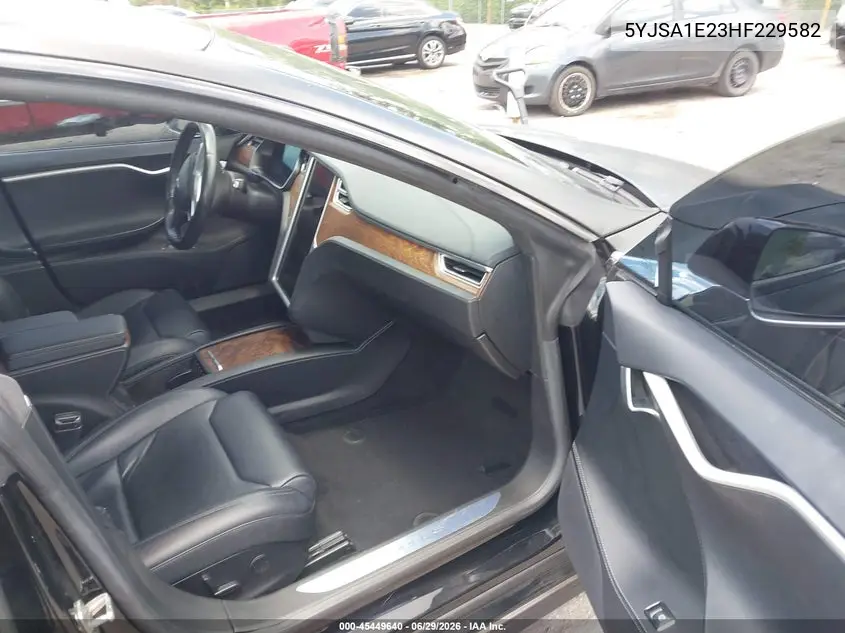 2017 Tesla Model S 100D/60D/75D/90D/P100D VIN: 5YJSA1E23HF229582 Lot: 45449640
