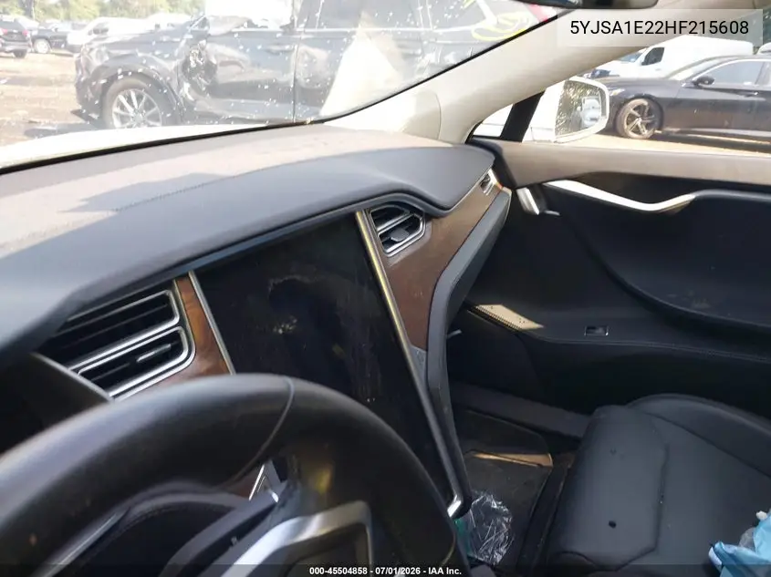 2017 Tesla Model S 100D/60D/75D/90D/P100D VIN: 5YJSA1E22HF215608 Lot: 45504858