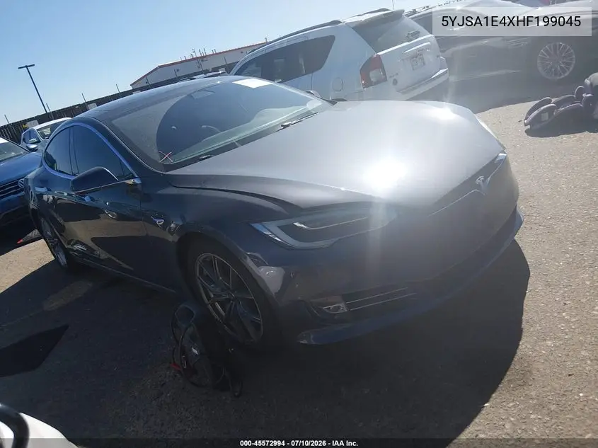 2017 Tesla Model S 100D/60D/75D/90D/P100D VIN: 5YJSA1E4XHF199045 Lot: 45572994