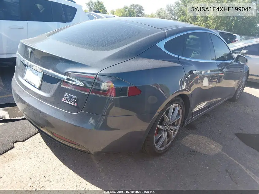 2017 Tesla Model S 100D/60D/75D/90D/P100D VIN: 5YJSA1E4XHF199045 Lot: 45572994