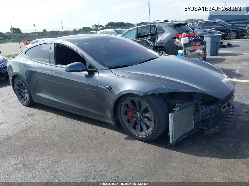 2018 Tesla Model S 100D/75D/P100D VIN: 5YJSA1E24JF268283 Lot: 45580051