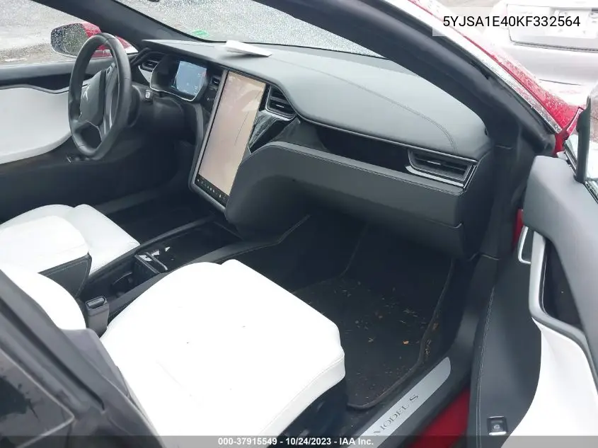 5YJSA1E40KF332564 2019 Tesla Model S P100D/Performance/Long Range/100D