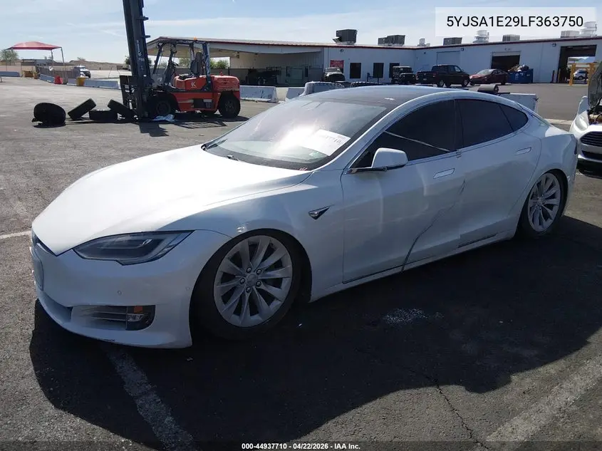 5YJSA1E29LF363750 2020 Tesla Model S Long Range Dual Motor All-Wheel Drive/Long Range Plus Dual Motor All-Wheel Drive