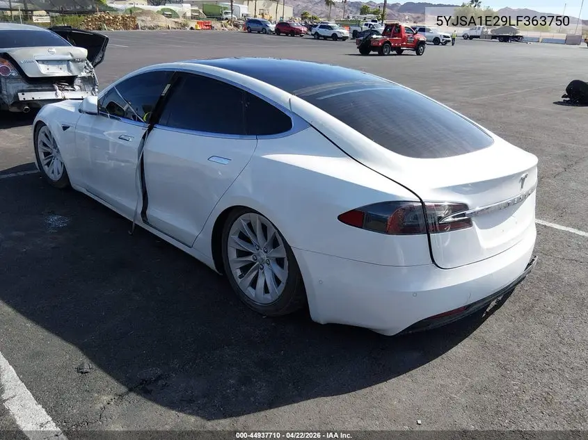 5YJSA1E29LF363750 2020 Tesla Model S Long Range Dual Motor All-Wheel Drive/Long Range Plus Dual Motor All-Wheel Drive
