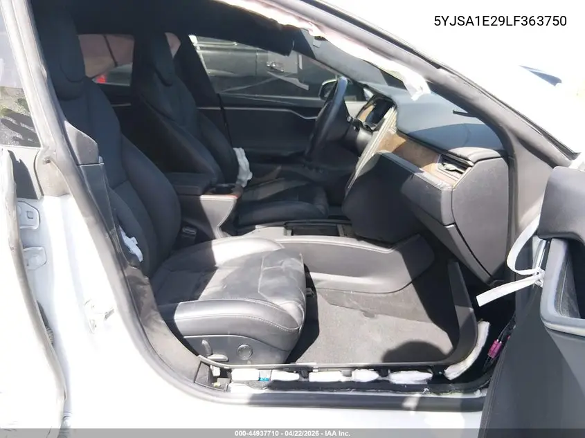 5YJSA1E29LF363750 2020 Tesla Model S Long Range Dual Motor All-Wheel Drive/Long Range Plus Dual Motor All-Wheel Drive