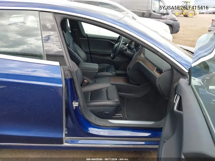 5YJSA1E26LF415416 2020 Tesla Model S