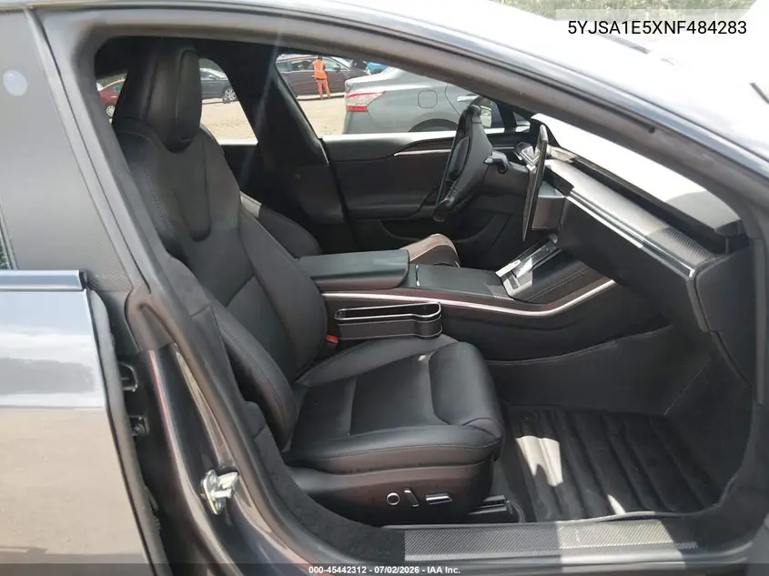 2022 Tesla Model S Dual Motor All-Wheel Drive VIN: 5YJSA1E5XNF484283 Lot: 45442312
