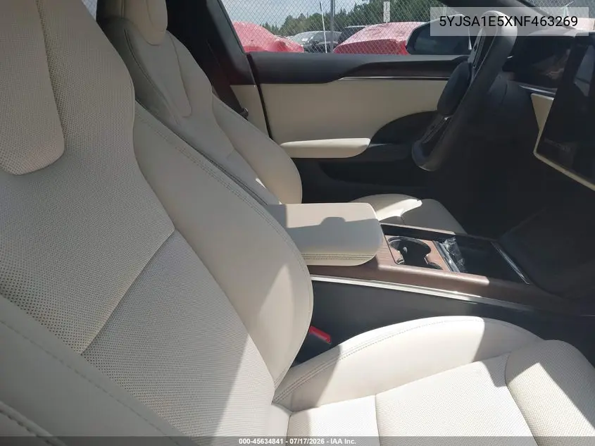2022 Tesla Model S Dual Motor All-Wheel Drive VIN: 5YJSA1E5XNF463269 Lot: 45634841